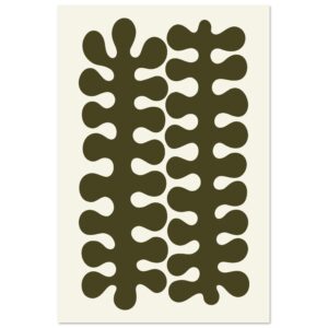 Seaweed Four Graphic Print 30x45 cm / 12x18″