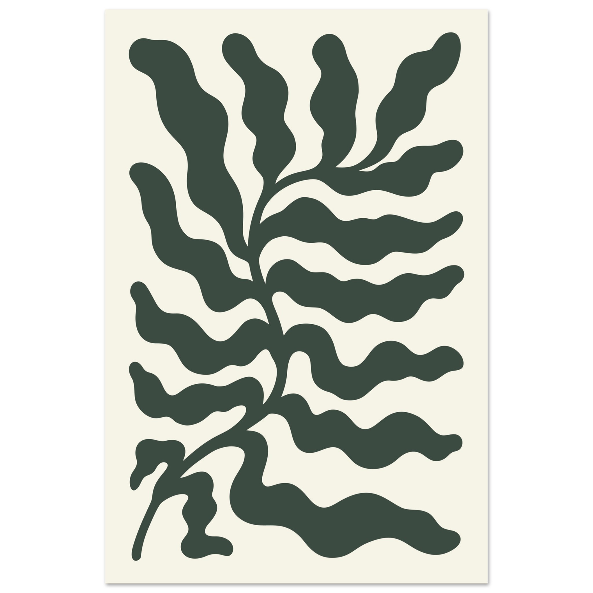 Seaweed Three Graphic Print 30x45 cm / 12x18″