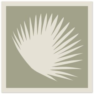 Palms Two Graphic Print 40x40 cm / 16x16″