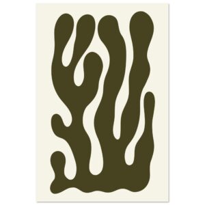 Seaweed Five Graphic Print 30x45 cm / 12x18″