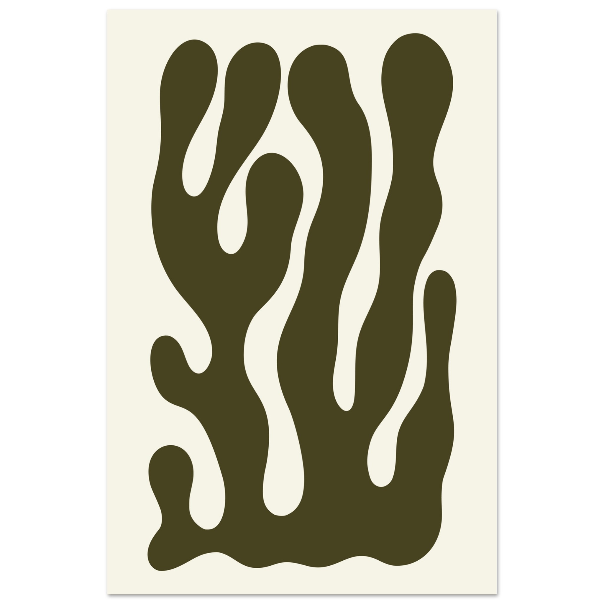 Seaweed Five Graphic Print 30x45 cm / 12x18″
