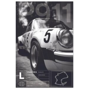 P911 Laguna Seca Monterey California Print 30x45 cm / 12x18″