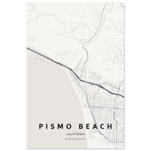 Pismo Beach California Map